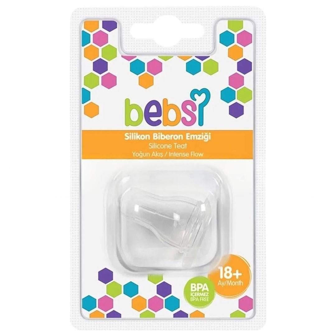 Bebsi 247 Silikon Biberon Emziği No: 3