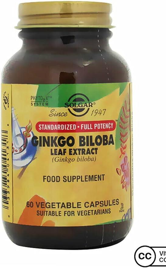 Solgar Ginkgo Biloba Leaf 60 Kapsül