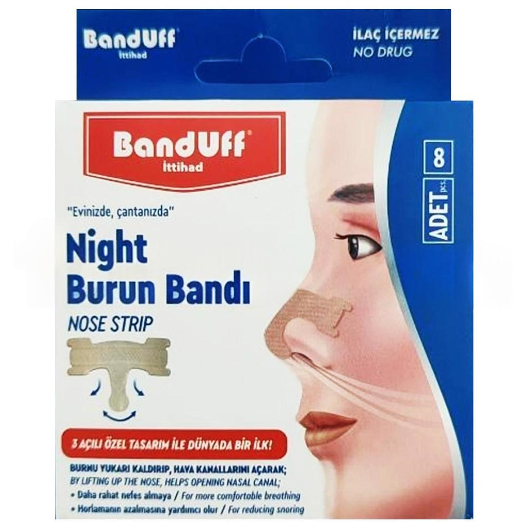 Banduff Night Burun Bandı 8li