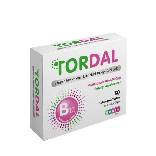 TORDAL VIT B12 30 TABLET
