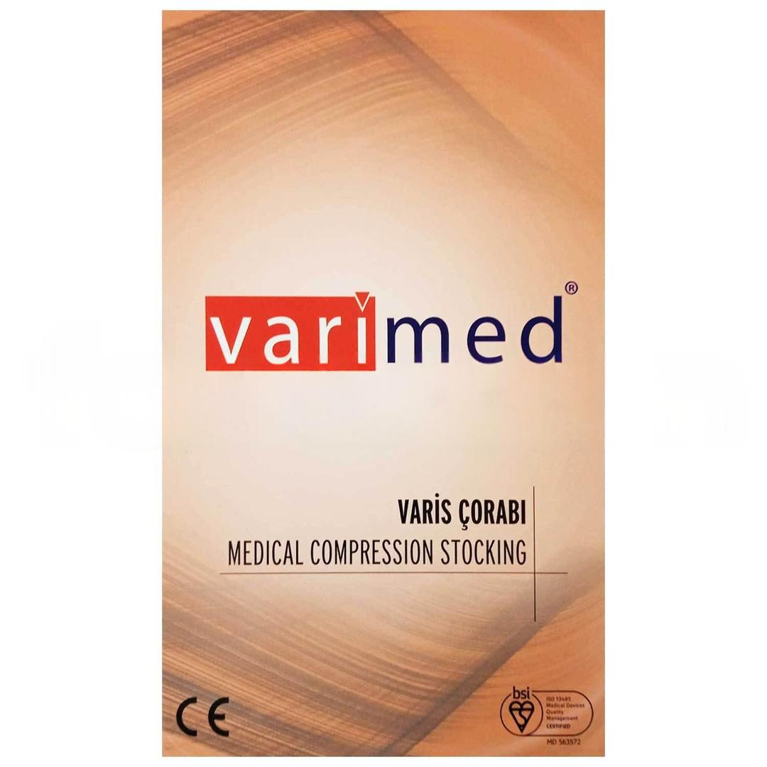 Varimed Hafif Basınç Varis Çorabı Diz Üstü Burnu Kapalı No: 4