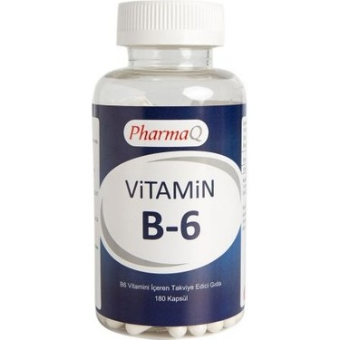 PHARMA Q VITAMIN B-6 180 KAPSUL