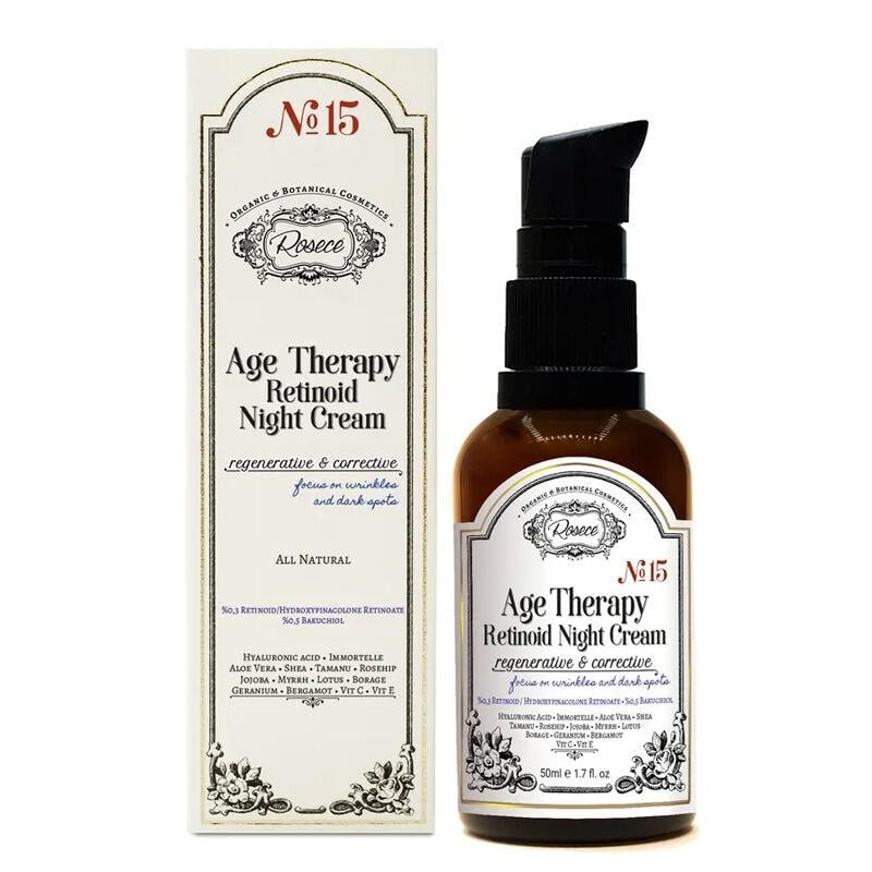 Rosece R15 Age Therapy Retinoid Gece Kremi | Leke Karşıtı 50 ml