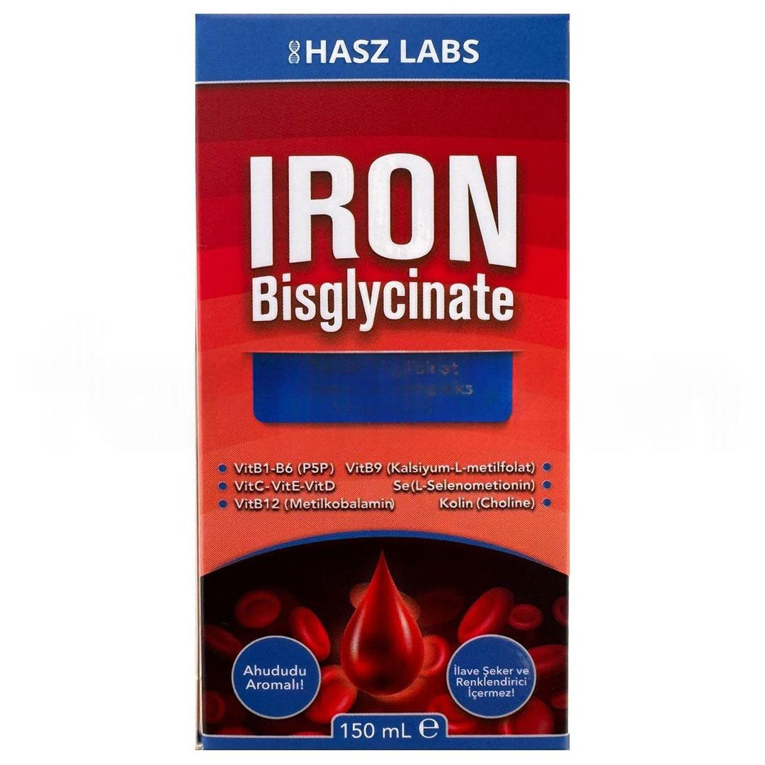 Iron Bisglisinat Kids Şurup Vitamin B Kompleks 150 ml