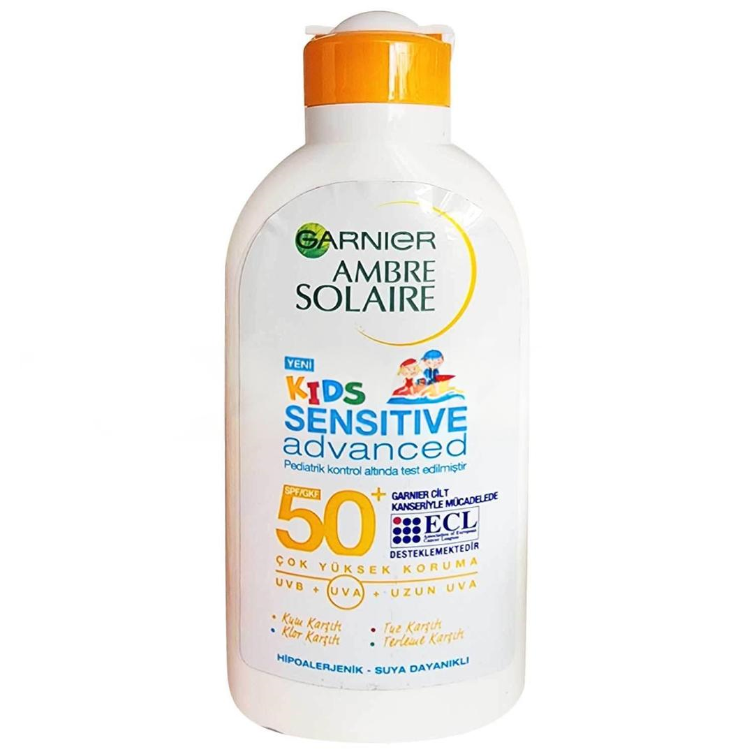Garnier Ambre Solaire Sensitive Advanced Çocuk Losyon SPF50+ 200 ml