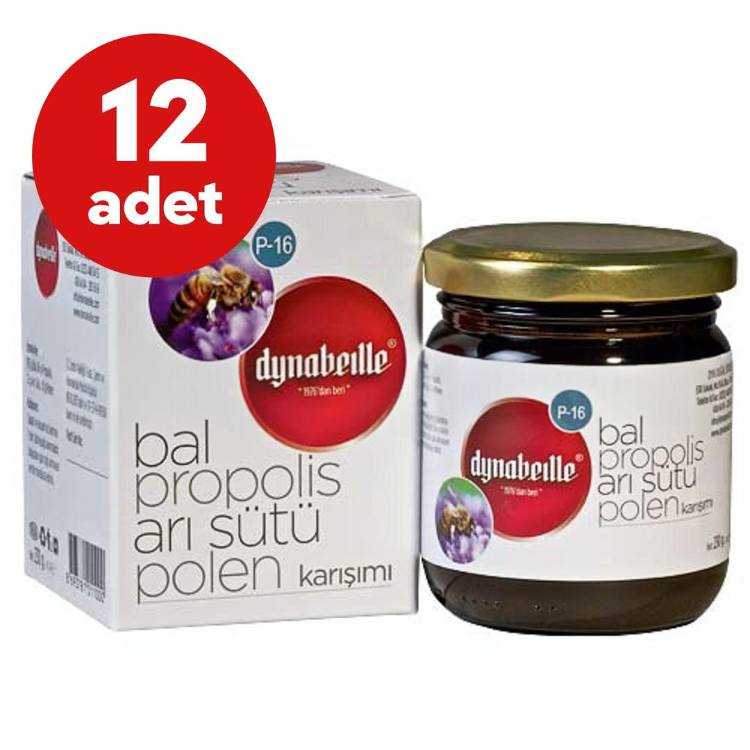 Dynabeille Propolis Arı Sütü Polen Karışımı P-16 - 12 Adet