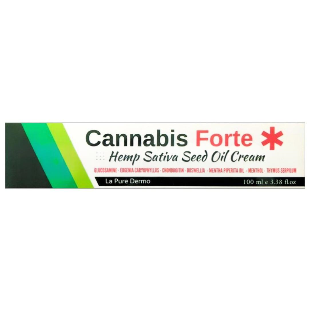 La Pure Dermo Cannabis Sativa Seed Oil Cream Masaj Kremi 100 ml