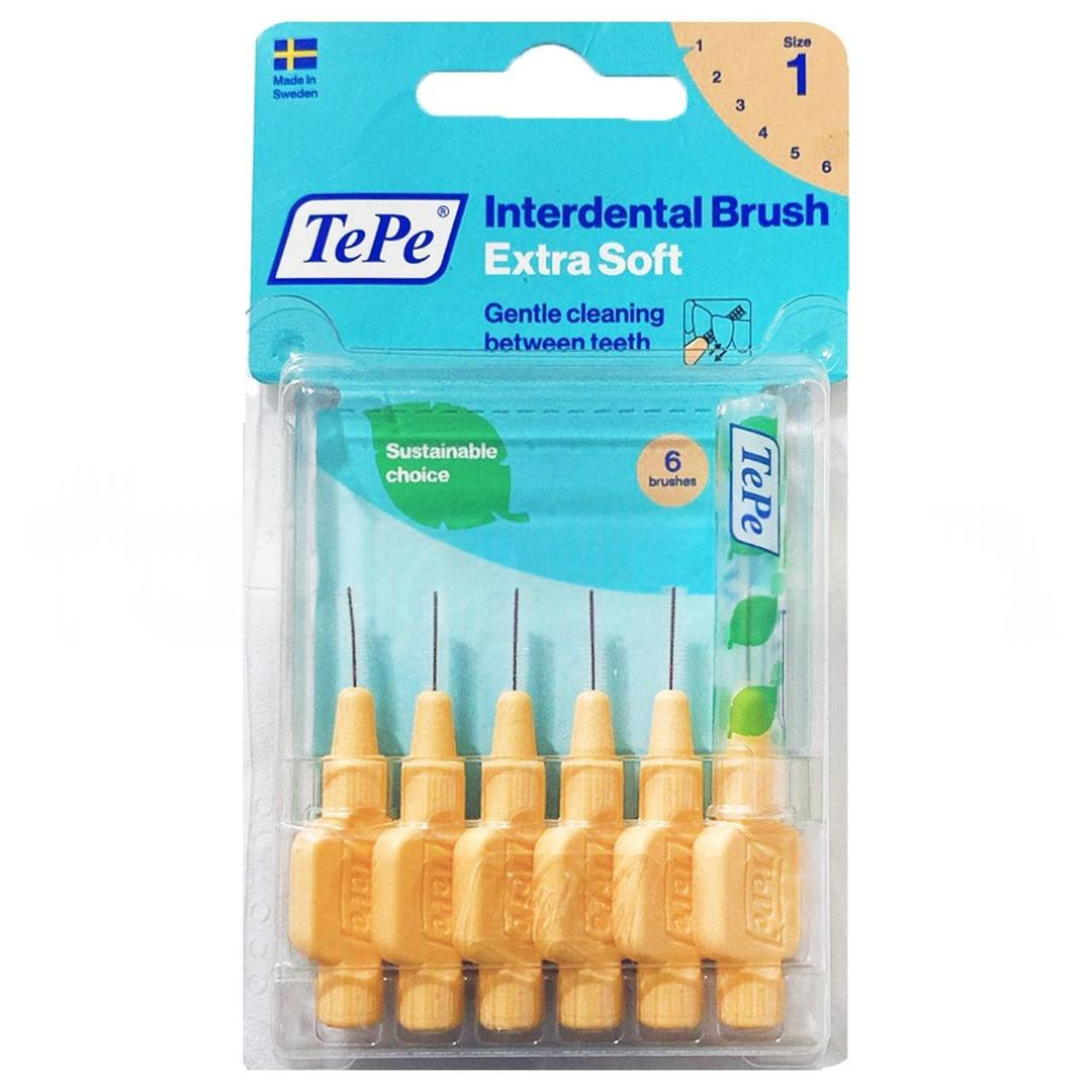 Tepe T201 Extra Soft Arayüz Fırçası 0,45 mm Size 1