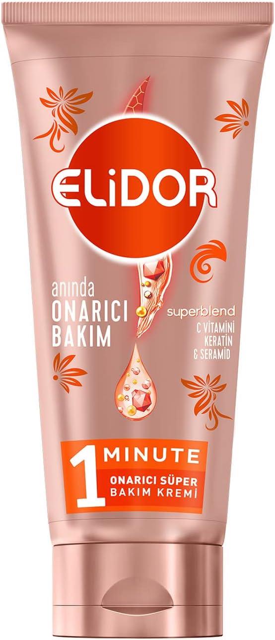 Elidor Superblend 1 Minute Onarıcı Süper Anında Onarıcı Bakım 170 ml Saç Bakım Kremi