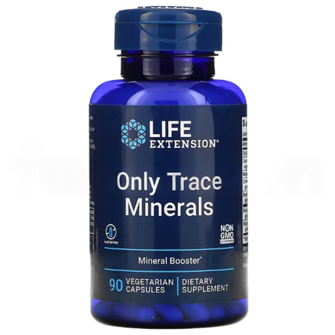 Life Extension Only Trace Minerals 90 Vegetarian Capsules - İthal