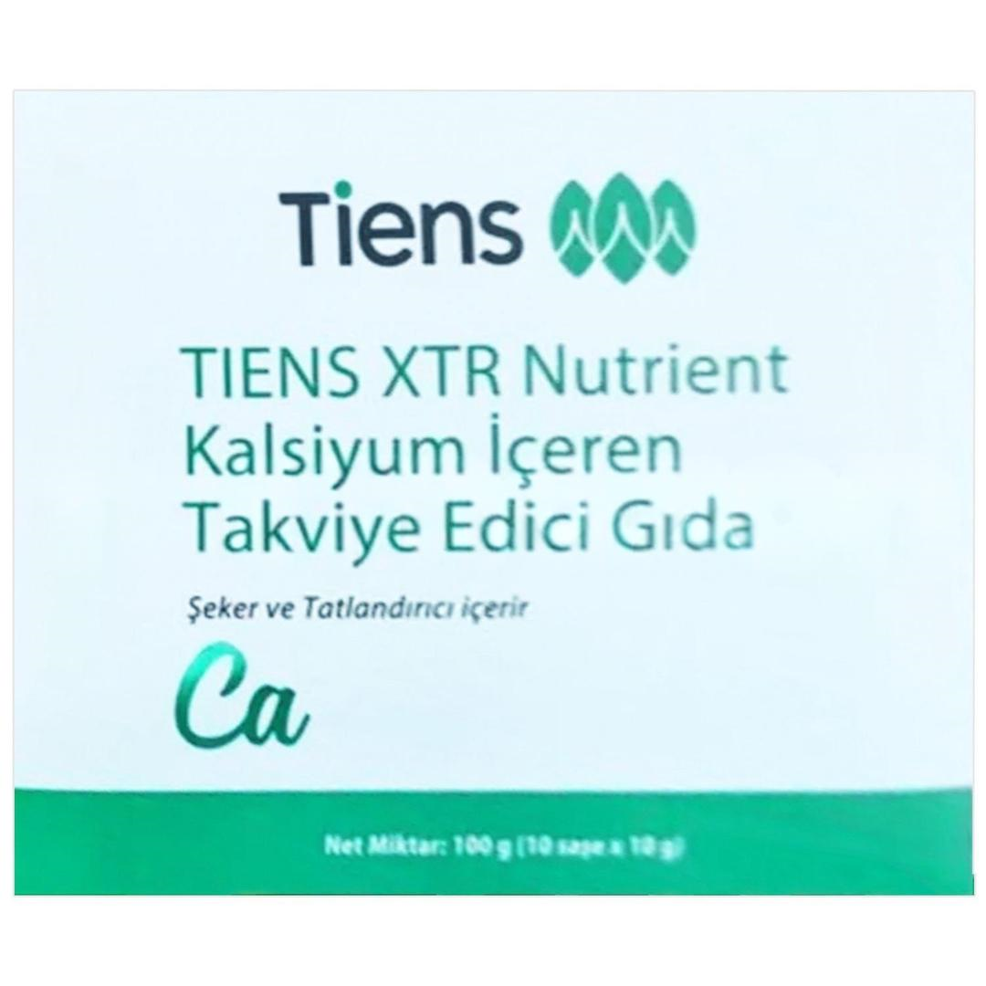 Tiens XTR Nutrient Kalsiyum İçeren Takviye Edici Gıda 10 Saşe 100 gr