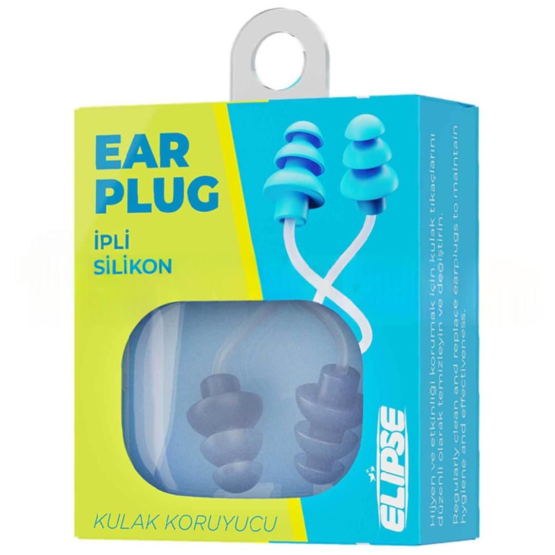 Elipse Kulak Tıkacı İpli Silikon 2li