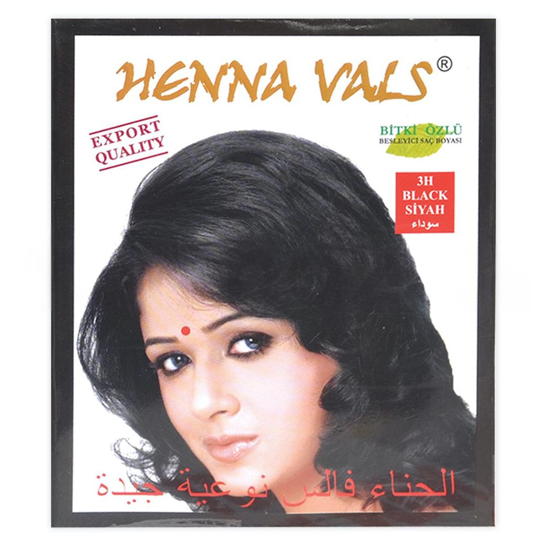 Henna Vals Kına Siyah 6lı