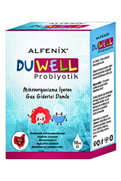 ALFENIX DUWELL DAMLA 10ML PROBİYOTİK MİKROORGANİZMA