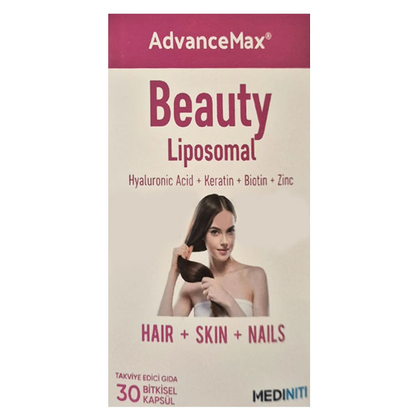 Advancemax Beauty Lipozomal Hyalüronik Asit Keratin Biotin Zn 30 Kapsül