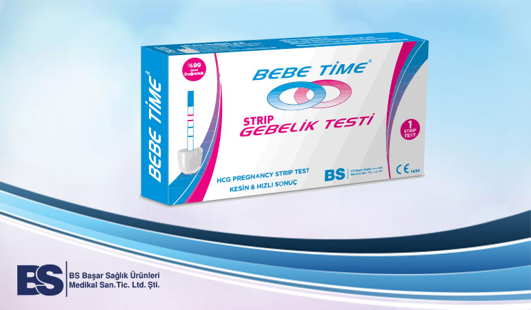 GEBELIK TESTI STRIP BEBE TIME