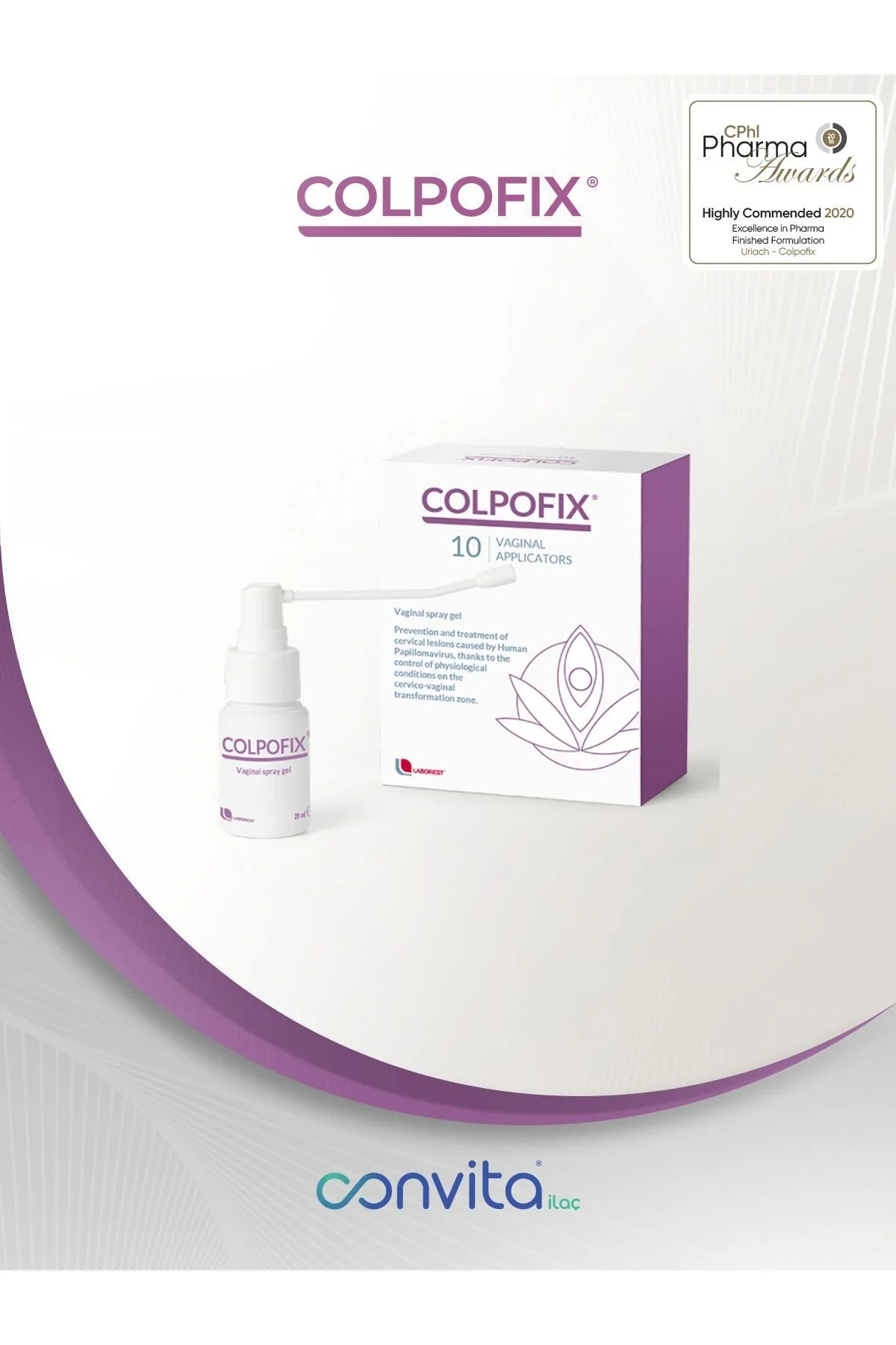 COLPOFIX VAJINAL SPREY JEL 20 ML