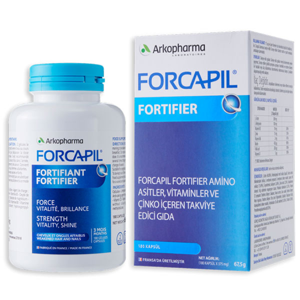 Arkopharma Forcapil Fortifier Hair Nails 180 Kapsül