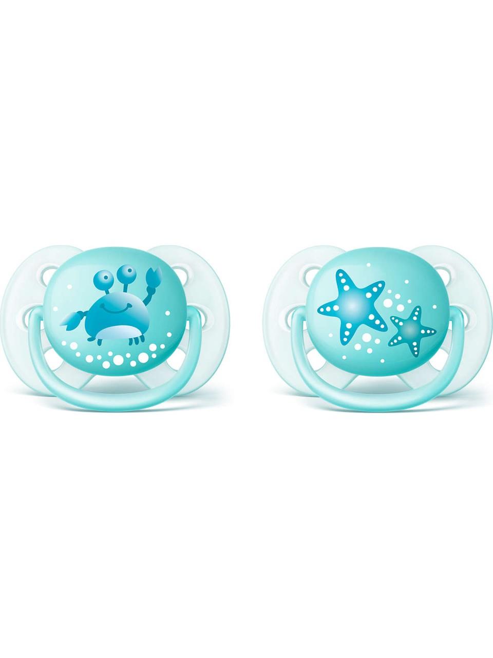 AVENT ULTRA SOFT DESENLİ EMZİK 0-6 ERKEK