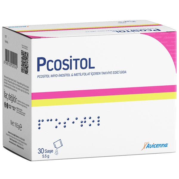 Avicenna Pcositol Miyo İnositol Metilfolat İçeren Takviye30 Şase