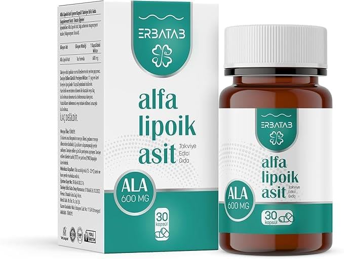 Erbatab Alfa Lipoik Asit 30 Kapsül