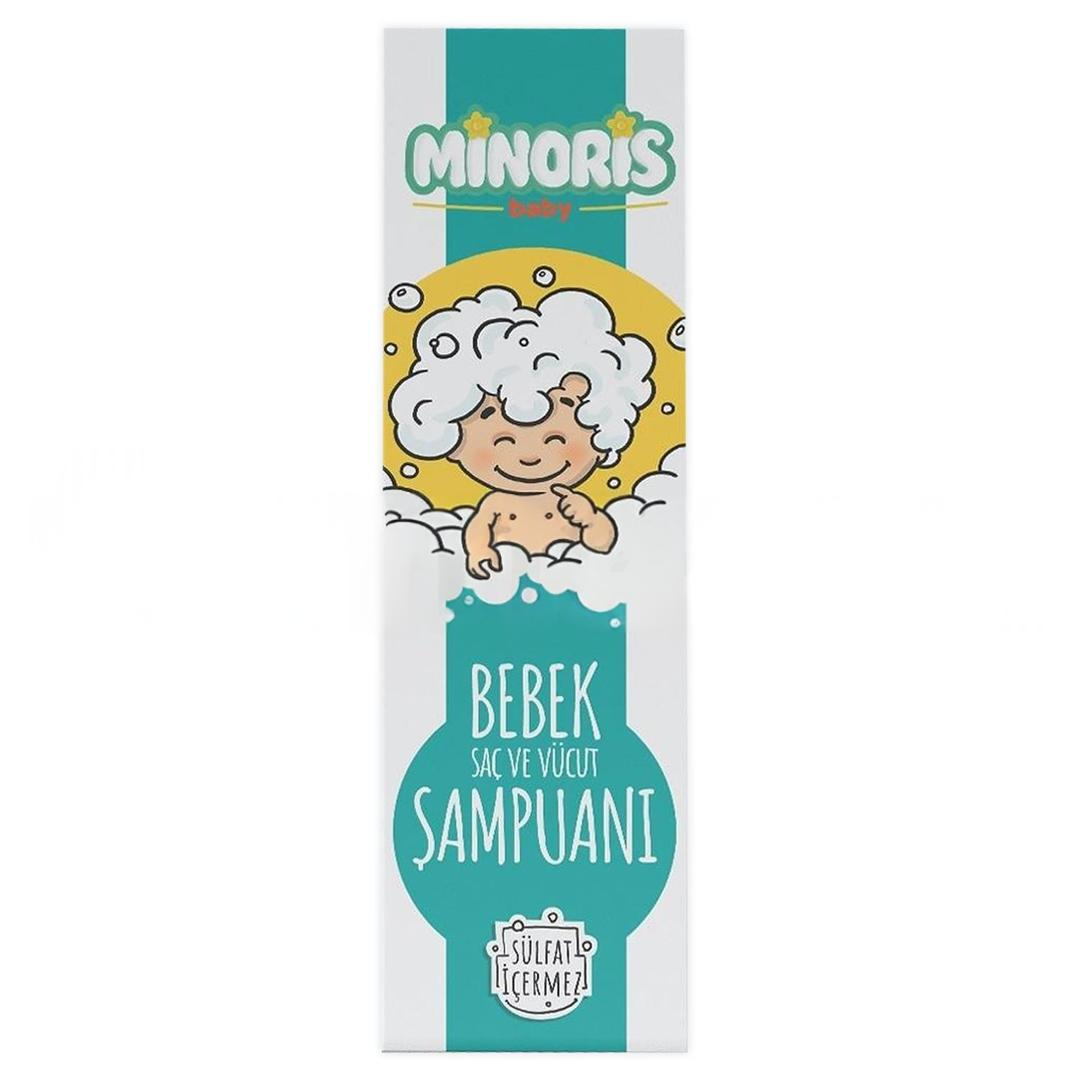 Minoris Baby Organik Bebek Saç ve Vücut Şampuanı 400 ml