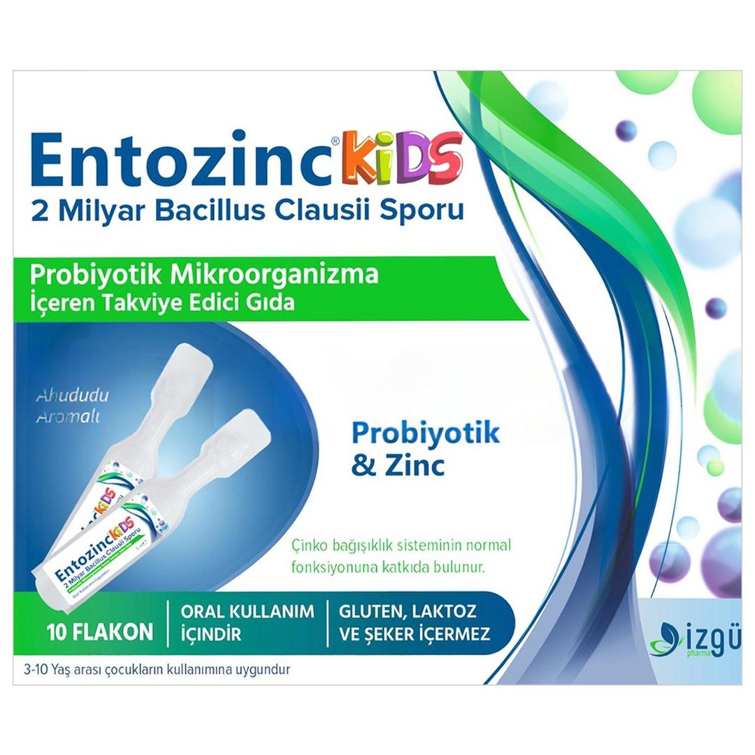 Entozinc Kids 5 ml 10 Flakon