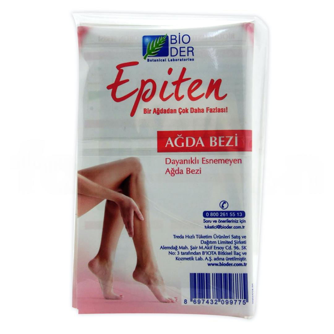 Bioder Epiten Ağda Bezi 10 Adet