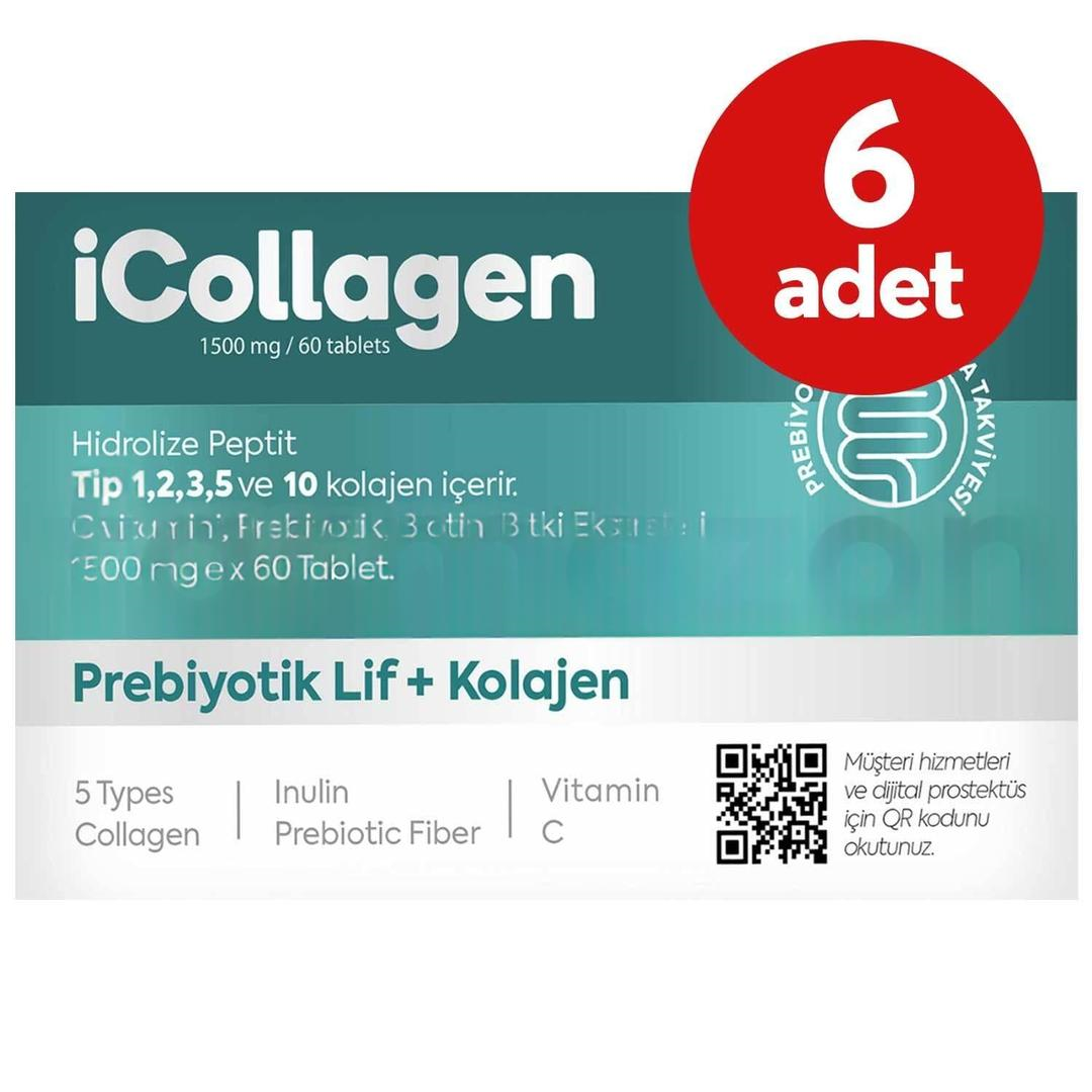 Doctamin iCollagen 1500 mg 60 Tablet - 6 Adet