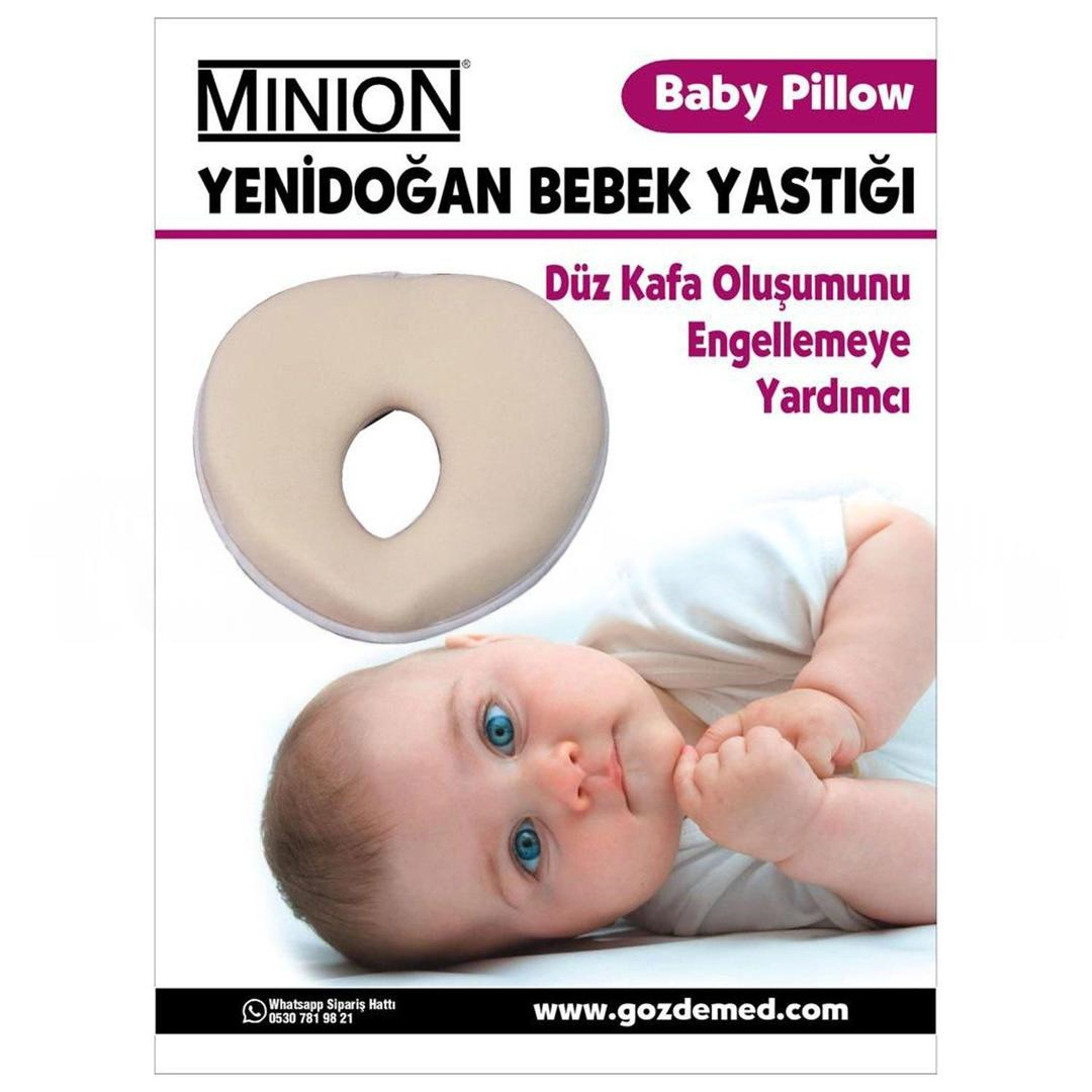 Minion Yenidoğan Bebek Yastığı - Ten