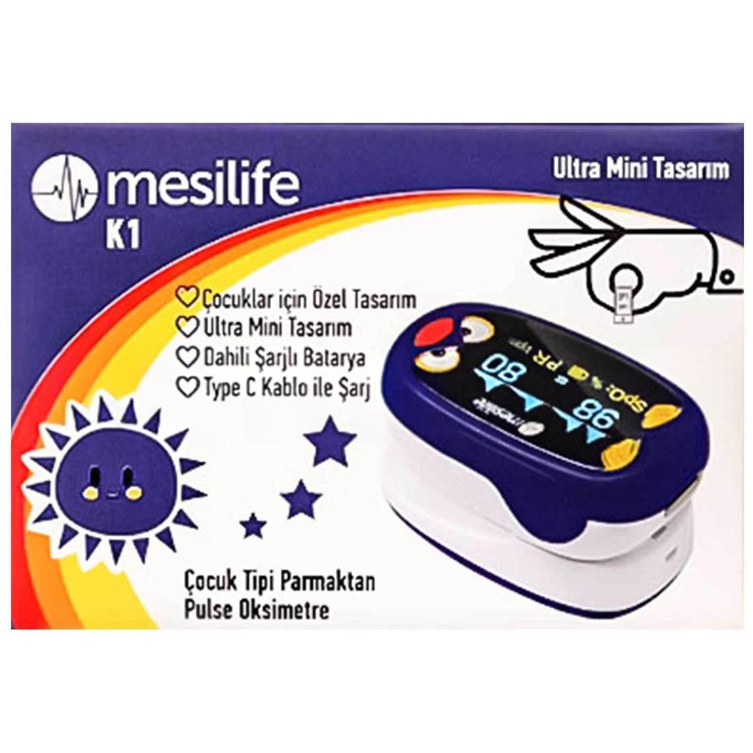 Mesilife Ultra Mini Parmak Tipi Çocuk Oksimetre Şarjlı