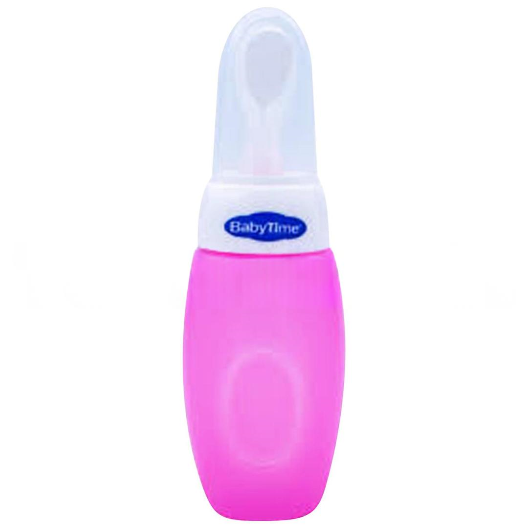 Babytime BT086 Kaşıklı Biberon - Pembe