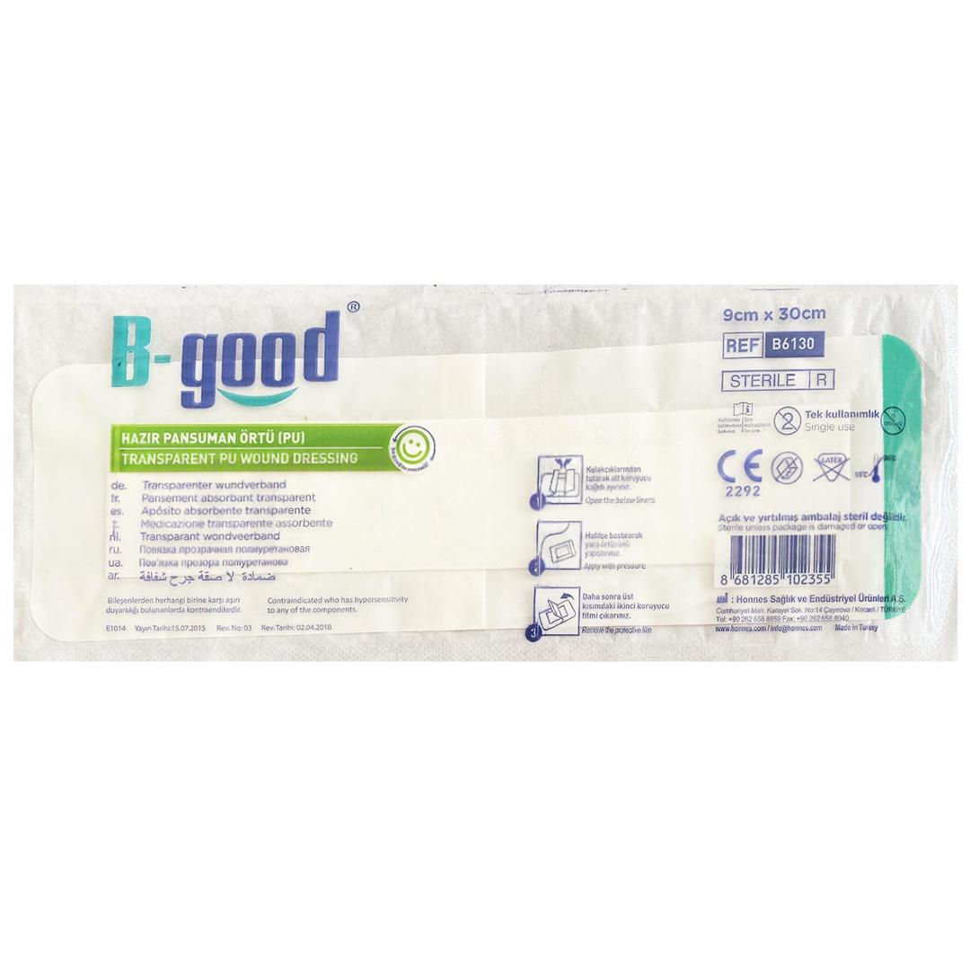 B-Good Hazır Pansuman Örtüsü 9x30 cm Tekli