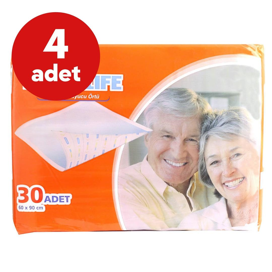 Freshlife Hasta Altı Yatak Koruyucu 60 x 90 - 30lu (4lü Paket)