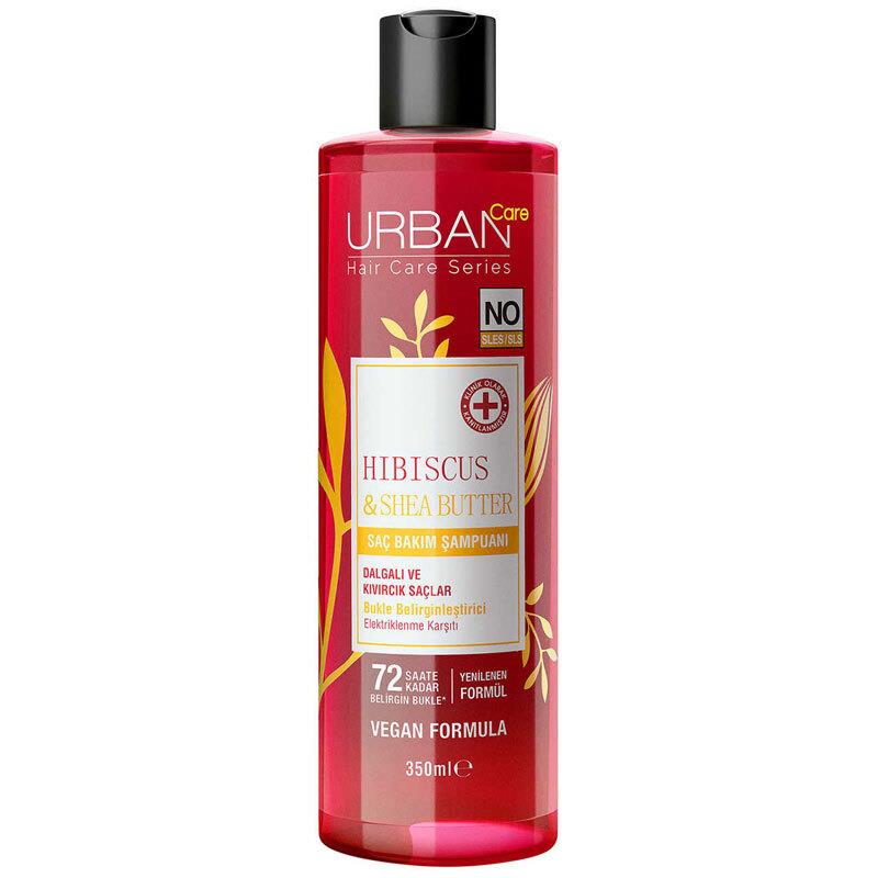 Urban Care Hibiscus Shea Butter Bukle Belirginleştirici Saç Bakım Şampuanı 350 ml