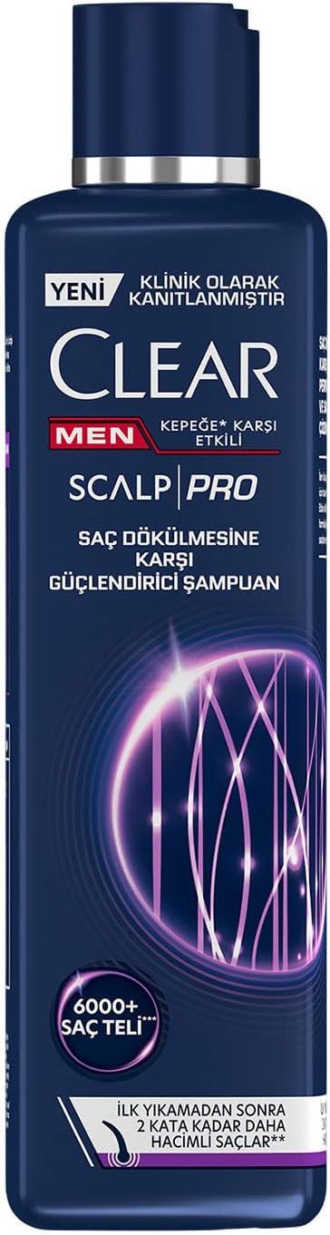 Clear Men Scalp Pro Saç Dökülmesine ve Kepeğe Karşı Etkili 300 ml Güçlendirici Şampuan