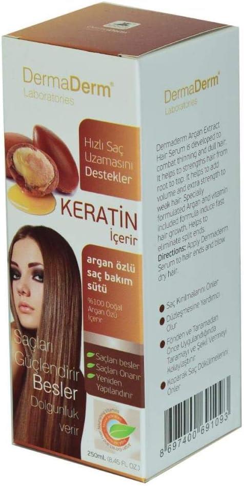 Dermaderm 250 ml Argan Yağı Özlü Saç Bakım Sütü