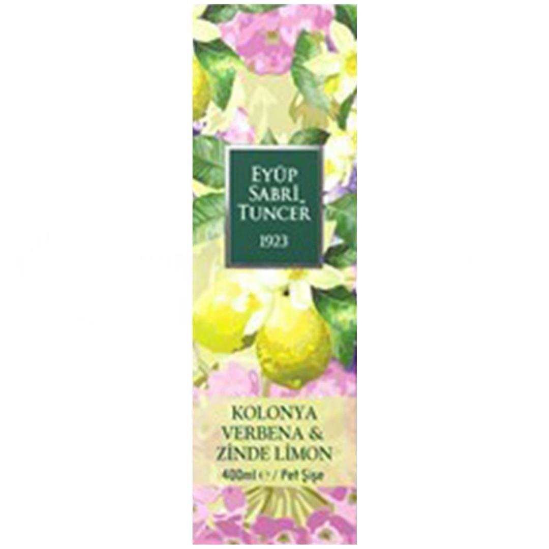 Eyüp Sabri Tuncer Verbena & Zinde Limon Kolonyası Pet Şişe 400 ml