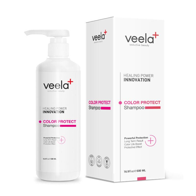 Veela Boyalı Saçlar İçin Besleyici ve Koruyucu Bakım Şampuanı 500 ml