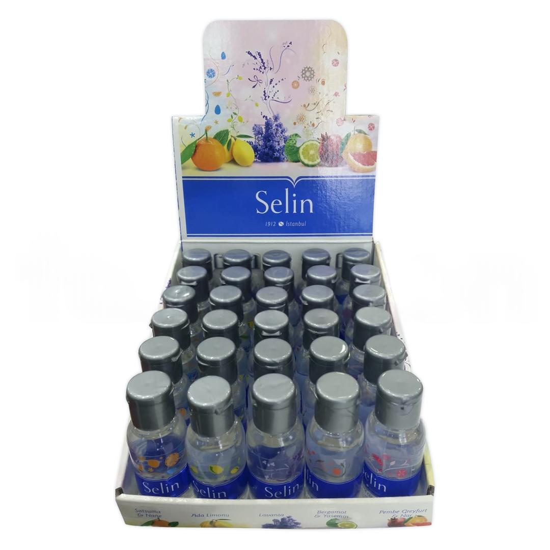 Selin PVC Şişe Parfümlü Kolonya 35 ml - 30lu Karma Set
