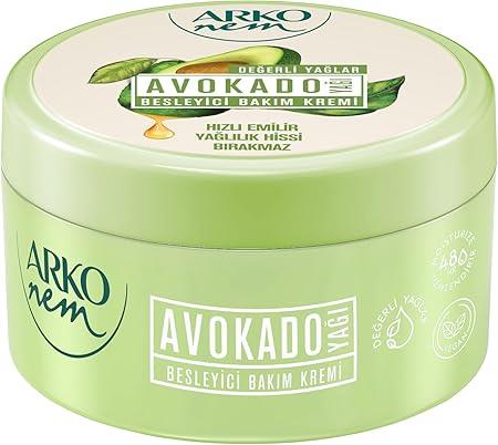 Arko Nem Değerli Yağlar Avokado 250 ml Krem