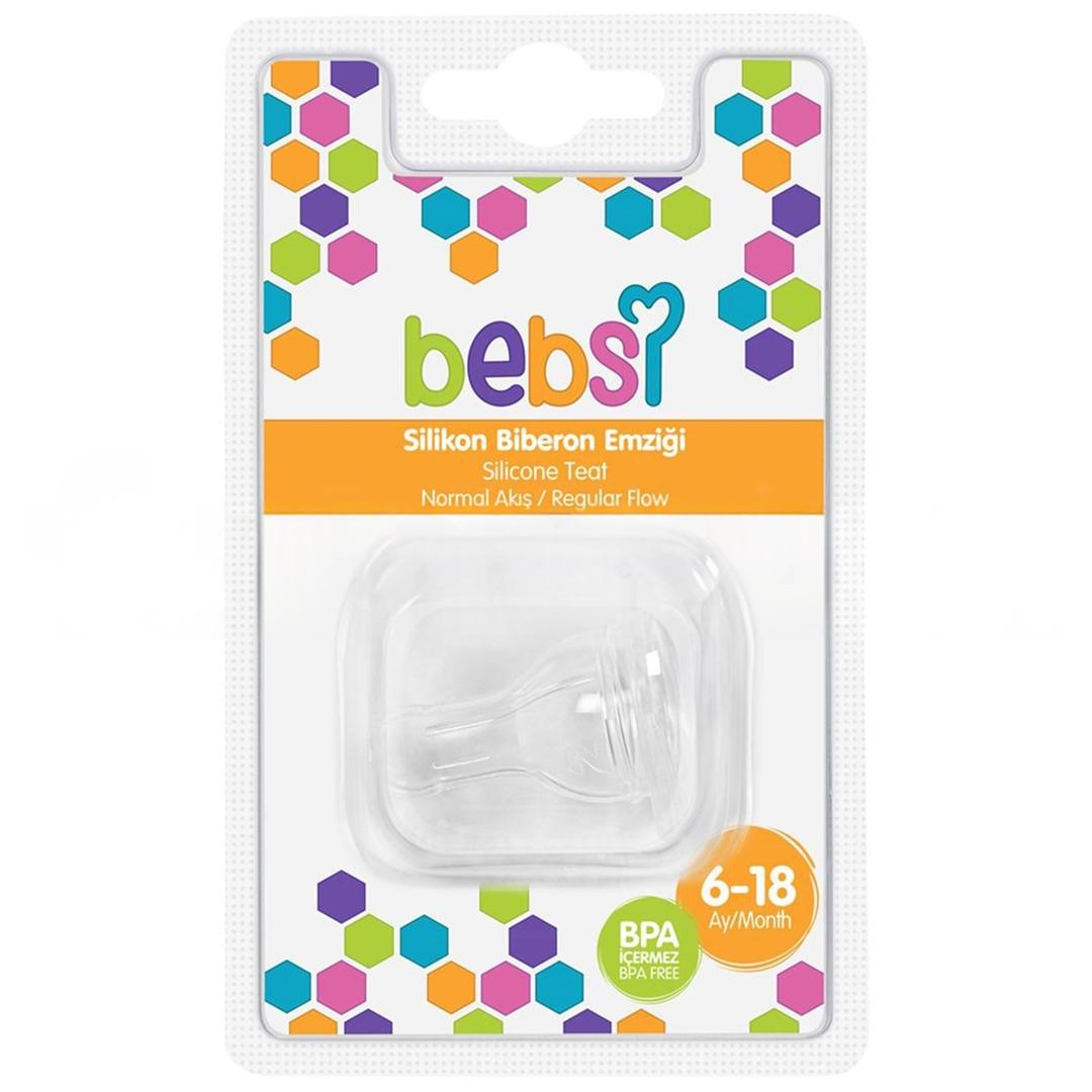 Bebsi 246 Silikon Biberon Emziği No: 2