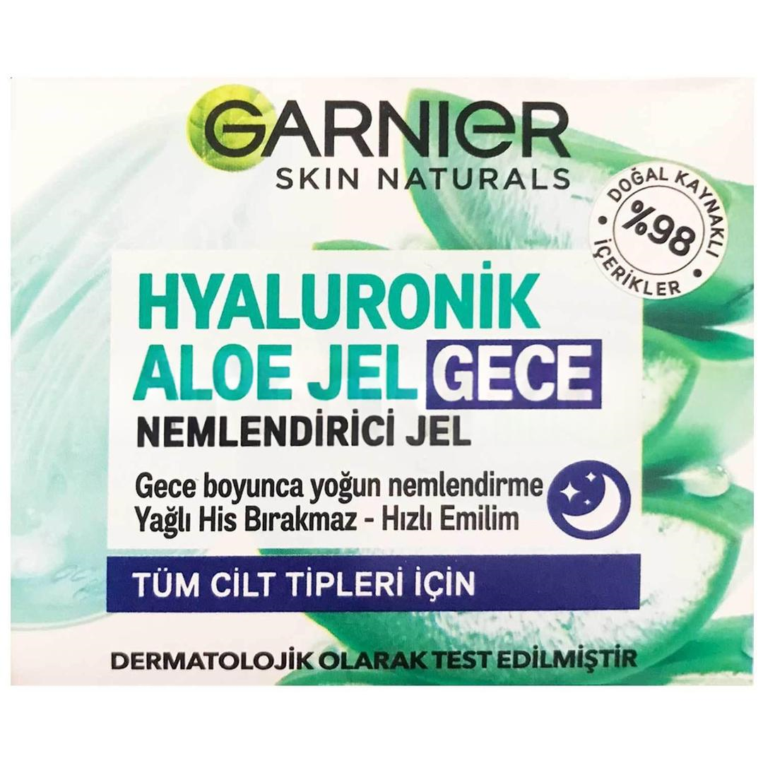 Garnier Hyaluronik Aloe Jel Gece Kremi 50 ml