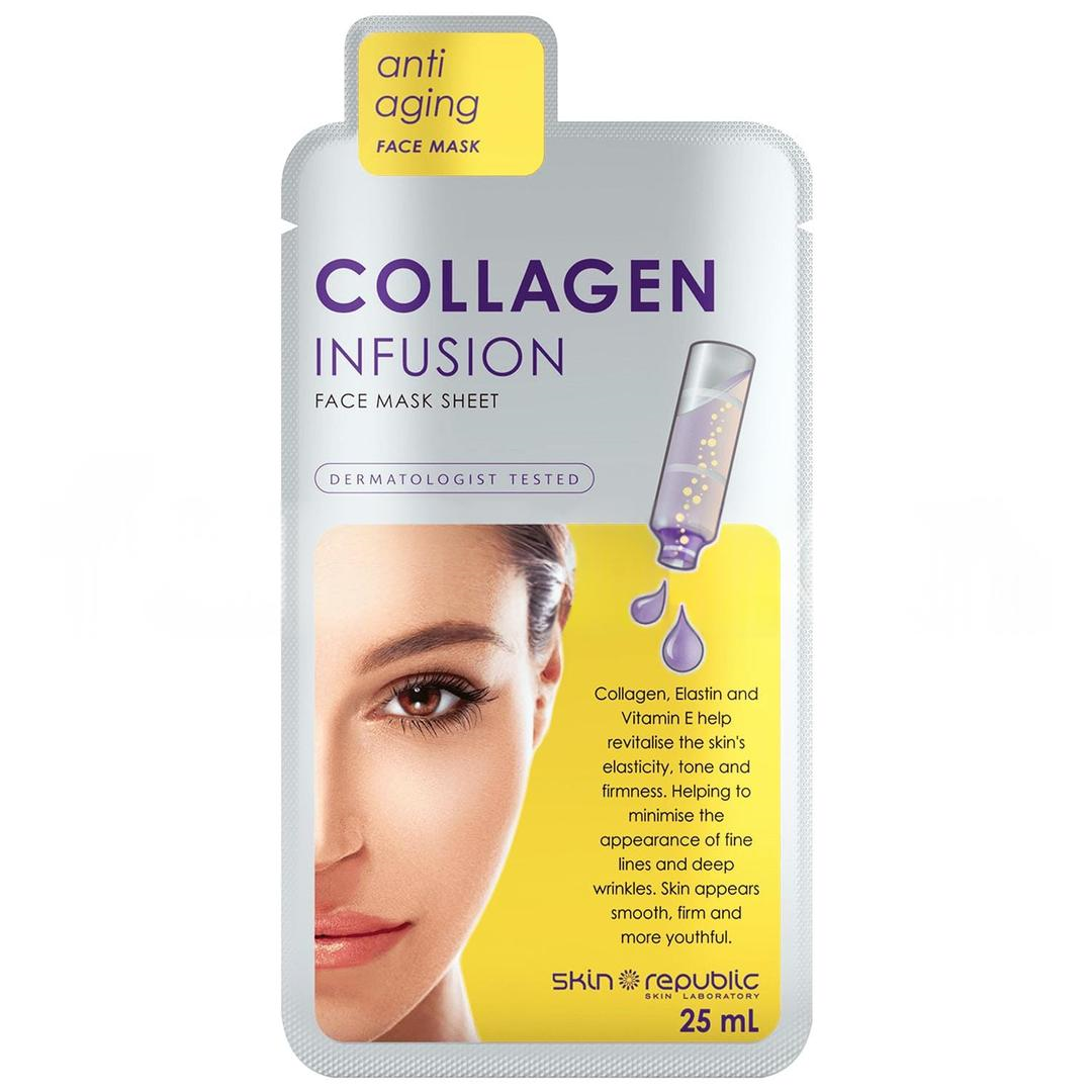 Skin Republic Kolajen İnfüzyon Yüz Maskesi 25 ml