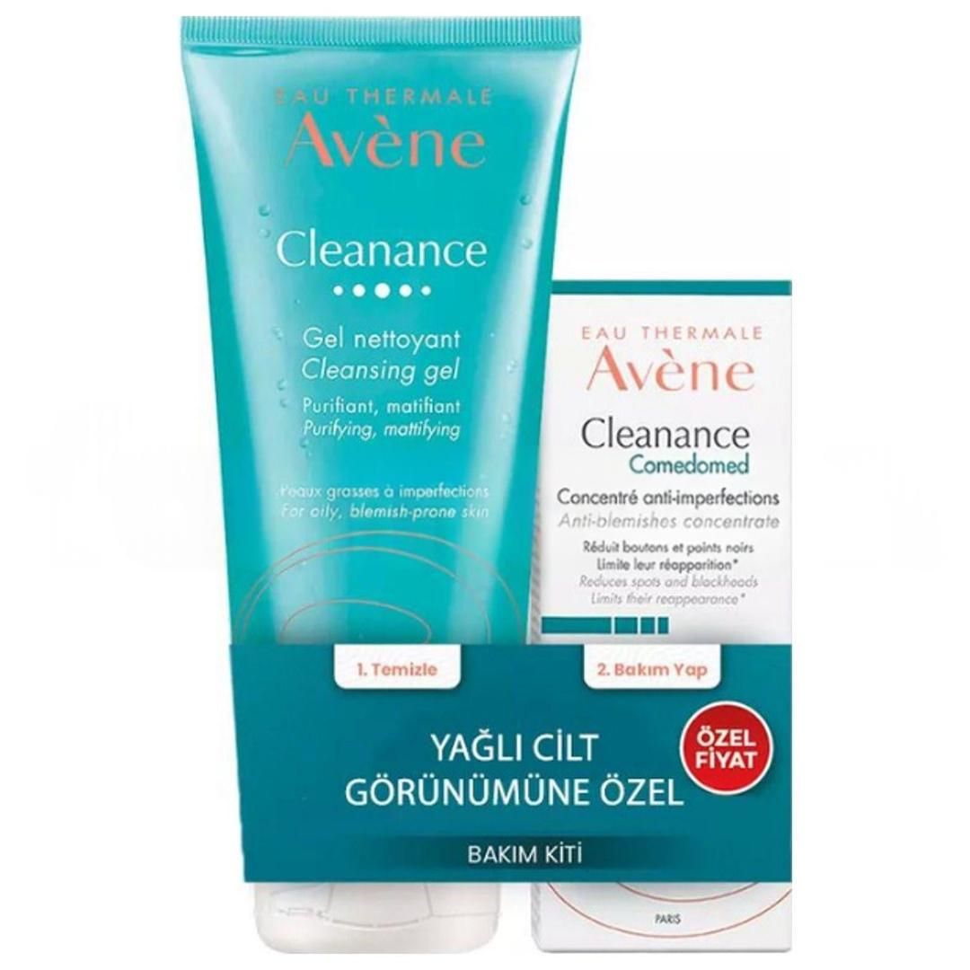 Avène Cleanance Cleansing Gel 200 ml + Avène Cleanance Comedomed Anti Blemishes Concentrate 30 ml