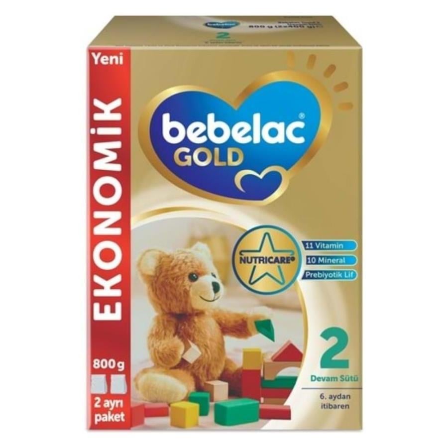 BEBELAC GOLD 2 800GR 6. AYDAN İTİBAREN DEVAM SÜTÜ