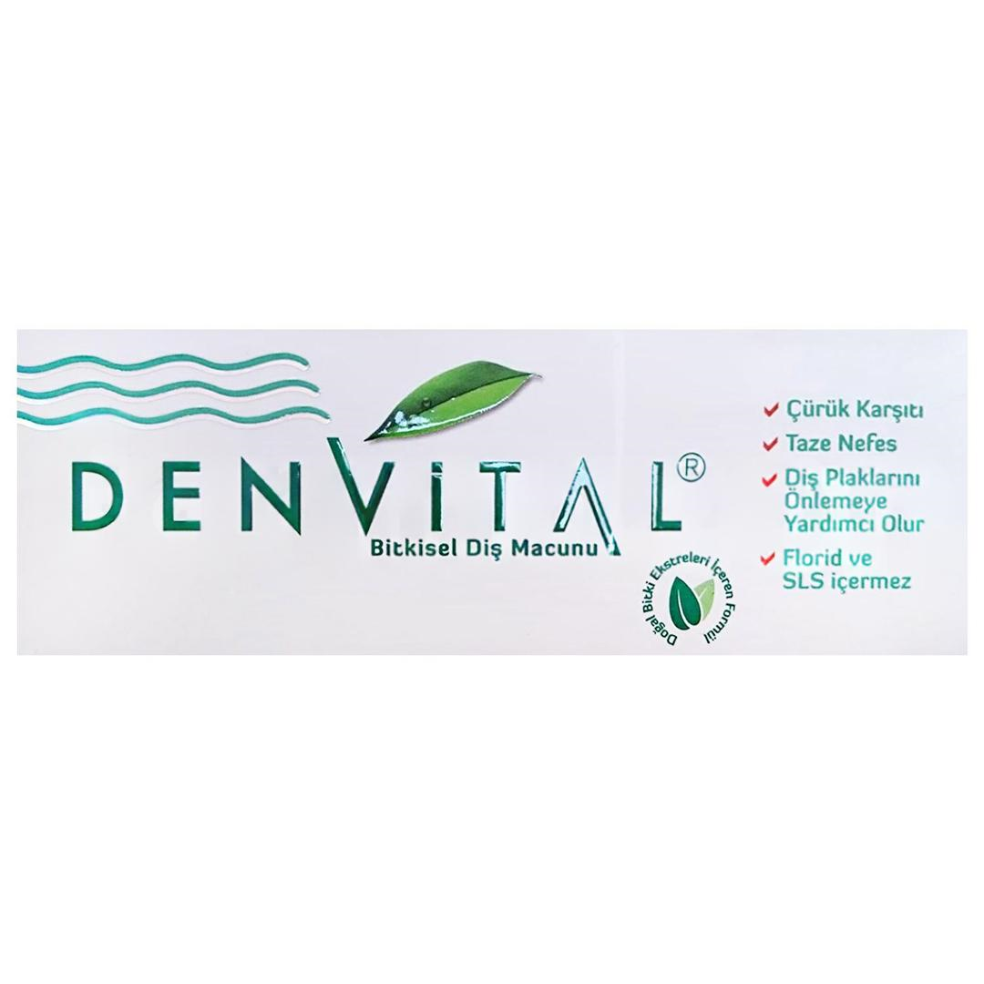 Denvital Bitkisel Diş Macunu 75 ml