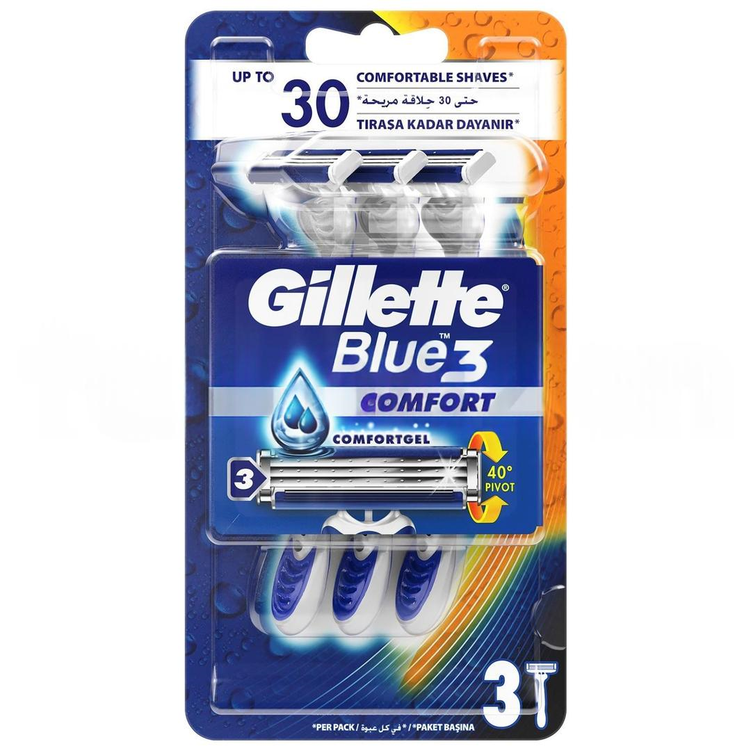 Gillette Blue 3 Comfort Tıraş Bıçağı 3lü