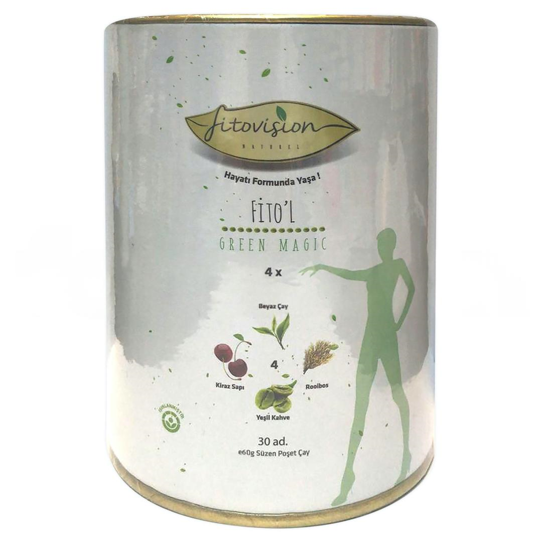 Fitovision Fitol Green Magic 30 Süzen Poşet