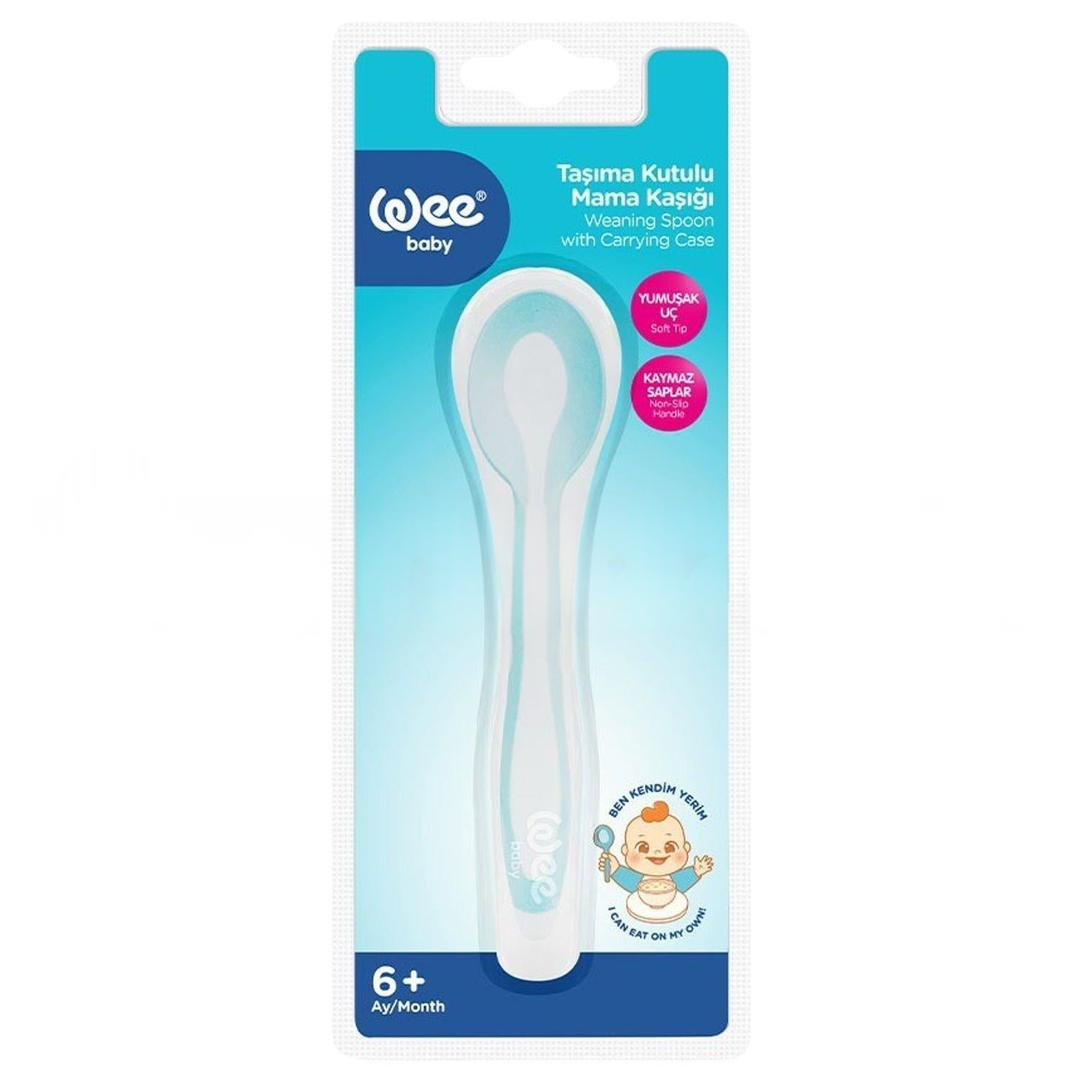 Wee Baby 306 Taşıma Kutulu Mama Kaşığı